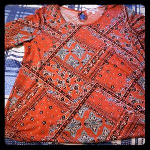 Red with some laced sleeve